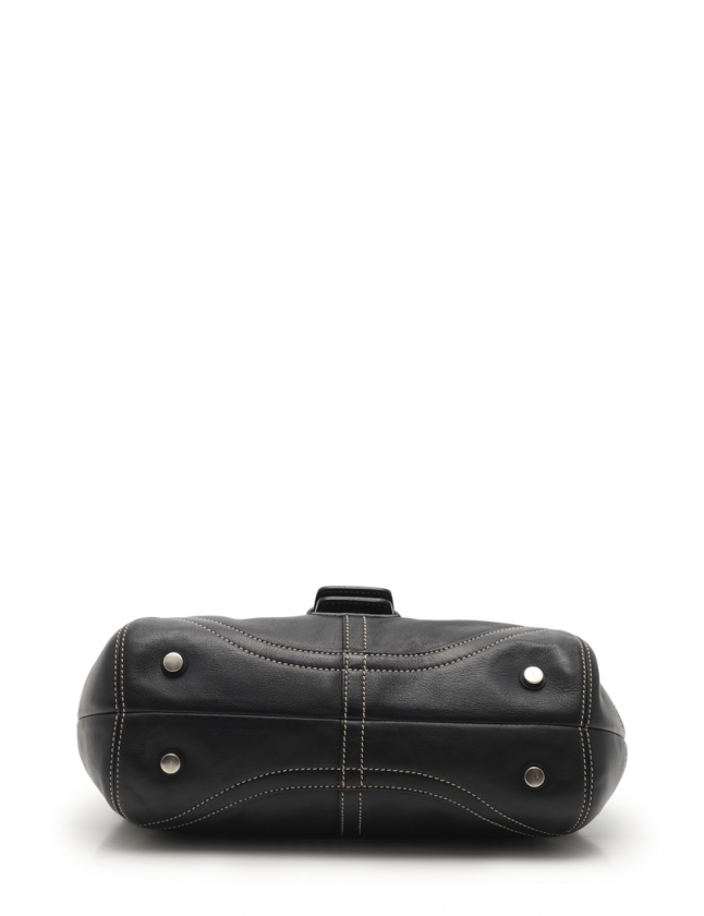 コーチ COACH ハンドバッグ 黒 9743 レザー レディース 114