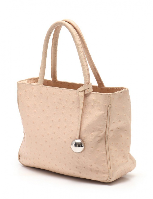 フルラ FURLA トートバッグ ピンクベージュ レザー 2WAY 