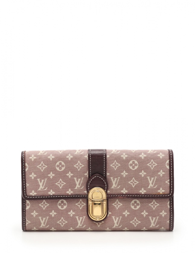 ルイヴィトン LOUIS VUITTON 二つ折り長財布 ポルトフォイユ サラ 