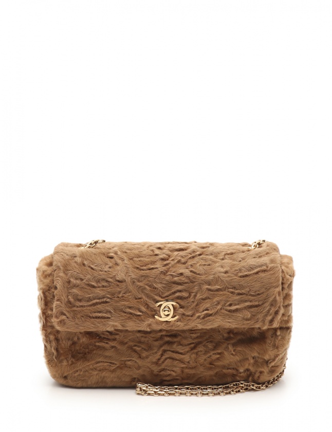 シャネル CHANEL チェーンショルダーバッグ ココマーク キャメル 
