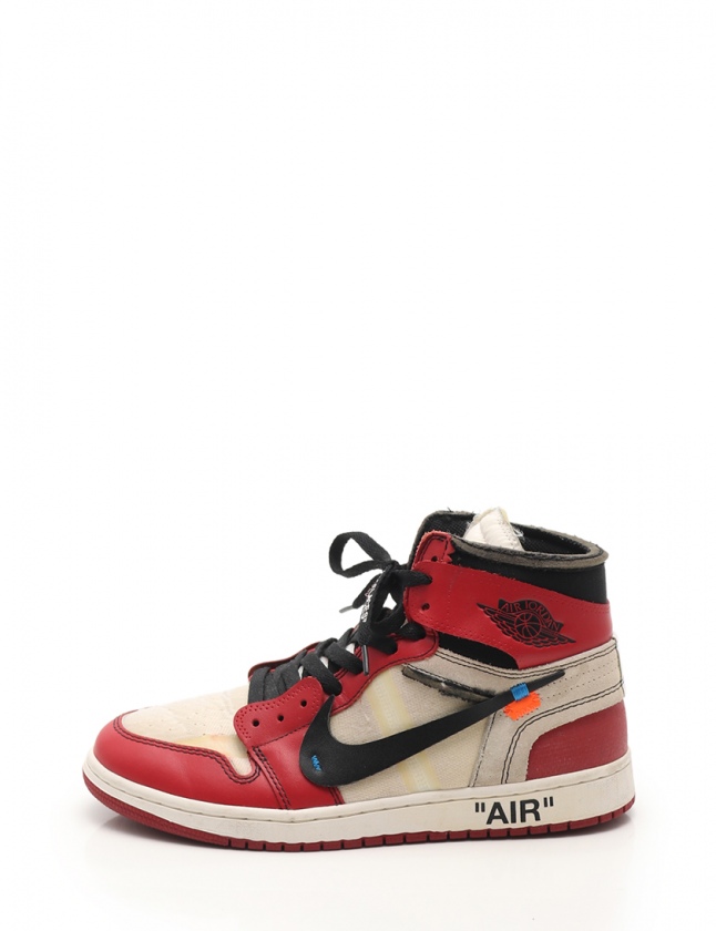 オフホワイト Off White ハイカットスニーカー ハイカット エアジョーダン 赤 黒 白 27 シューズ 34 101 Nike Off White Air Jordan 1 The 10 Air Jordan 1 メンズ 114 ベクトルパーク