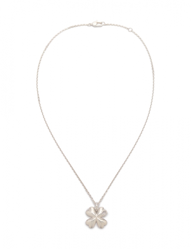 グッチ GUCCI ネックレス シルバー アクセサリー SV925 クローバー 