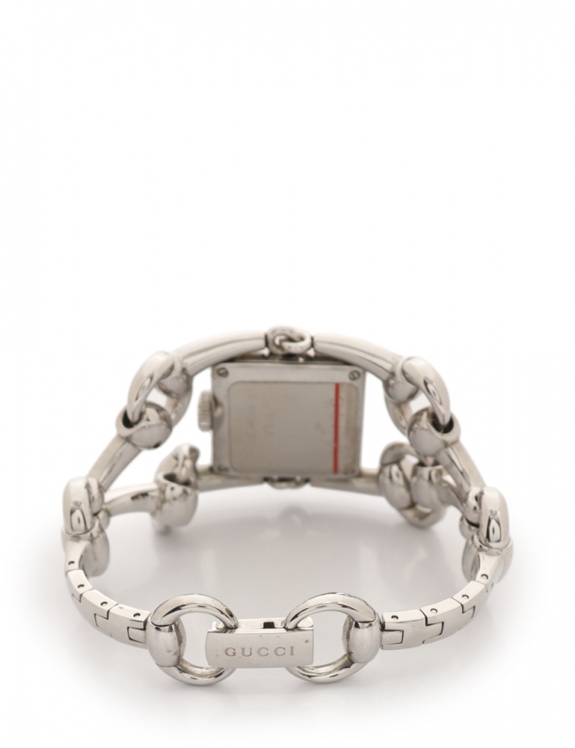 グッチ GUCCI 腕時計 シニョーリア レディース シルバー 116.3 SS