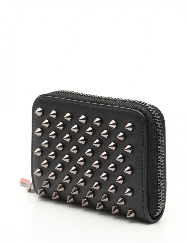 ルブタン ラウンドファスナーコインケース 【Bランク】【中古  