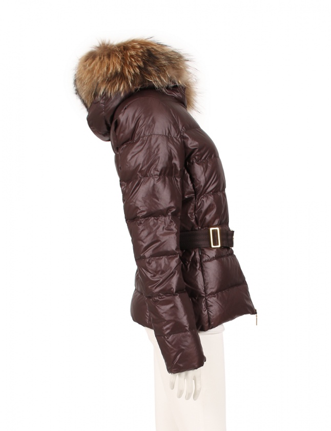 モンクレール MONCLER ダウンジャケット アンジェ 茶 1 アウター ワン 