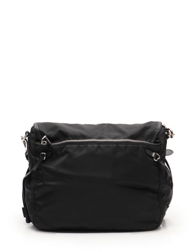 プラダ メッセンジャーバッグ テスートナイロン レザー 黒 プラダ(Prada) テスート メンズ,レディース ナイロン,レザー