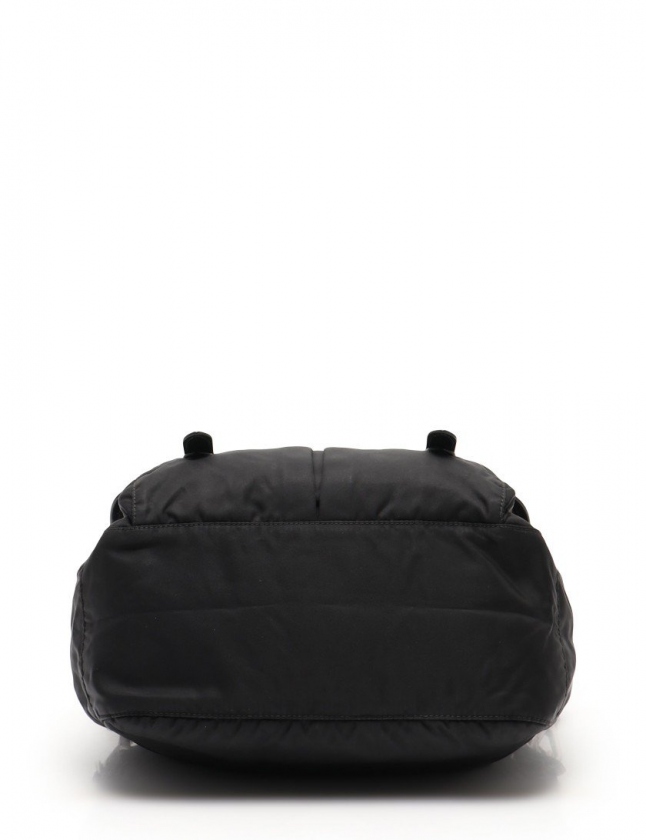 プラダ PRADA ショルダーバッグ 黒 BT0687 ナイロン レザー TESSUTO