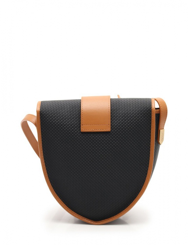 Yves Saint Laurent バッグ 黒/茶 LE 5 À 7 BEA（コード＆グレインレザー） | Saint Laurent | YSL JP