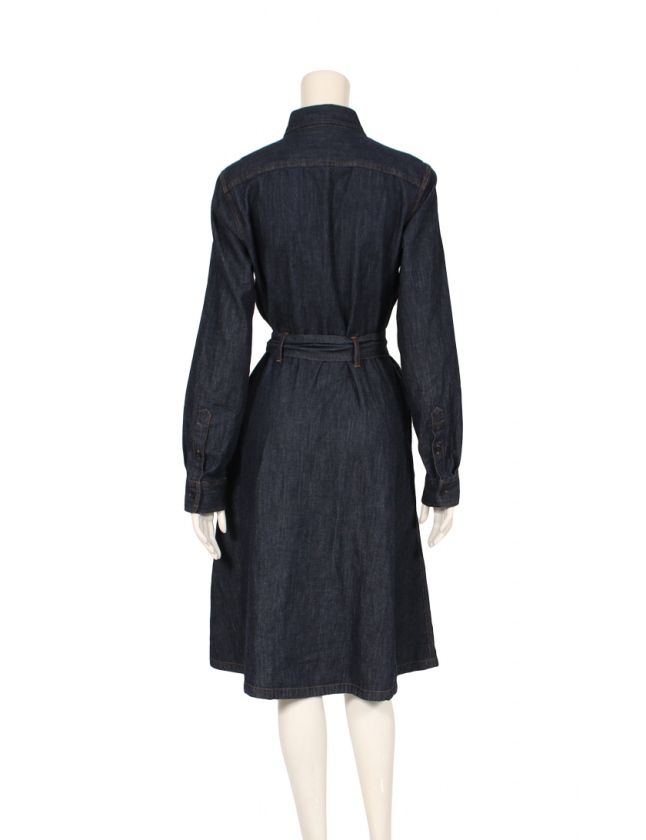 【RALPH LAUREN】 シャツワンピース デニム ロングワンピース ブルー ポロラルフローレン POLO RALPH LAUREN ☆$248 デニムシャツ