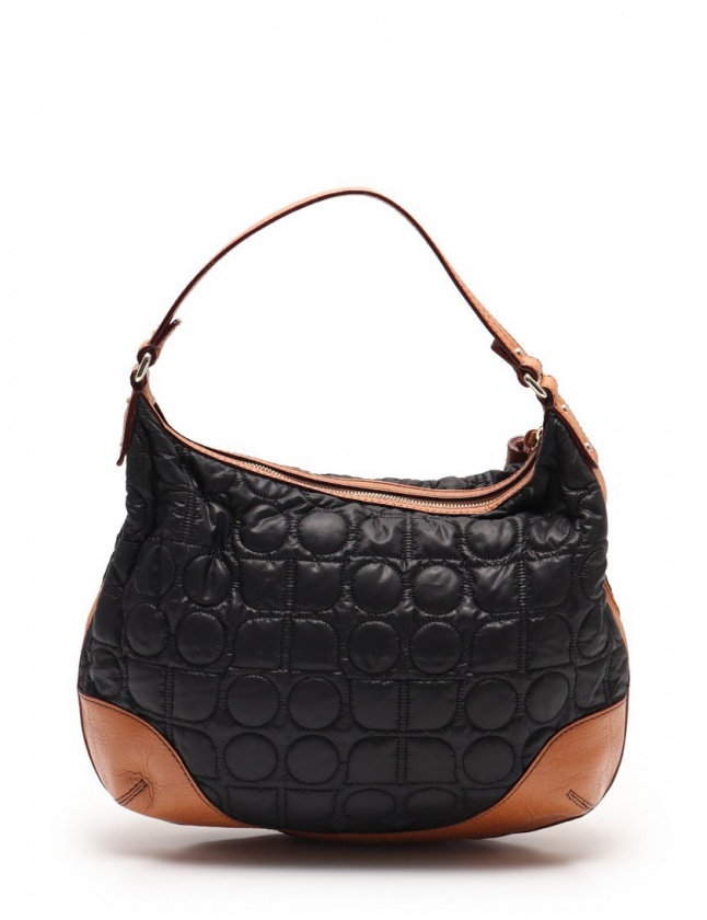 ケイトスペード KATE SPADE ワンショルダーバッグ 黒 茶 PXRU1377 