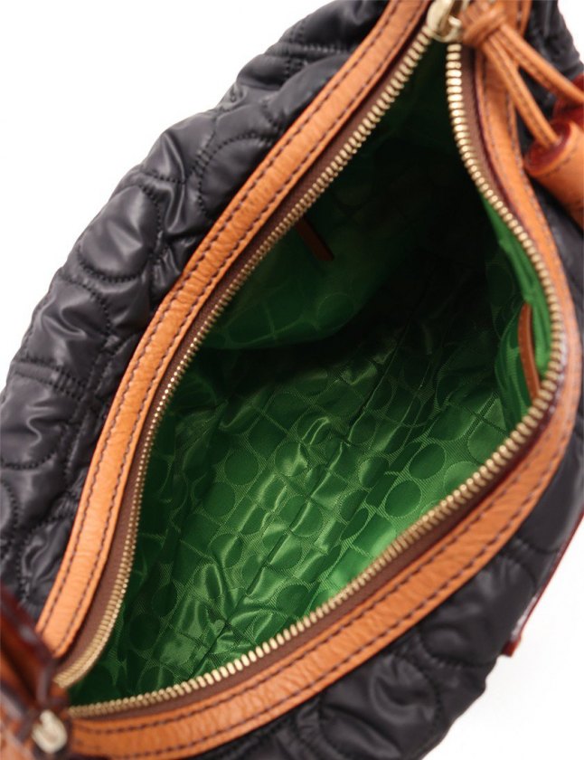 ケイトスペード KATE SPADE ワンショルダーバッグ 黒 茶 PXRU1377 
