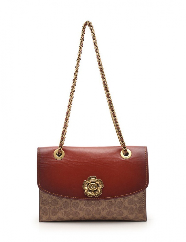 コーチ COACH チェーンショルダーバッグ ポシェット パーカー ティー 