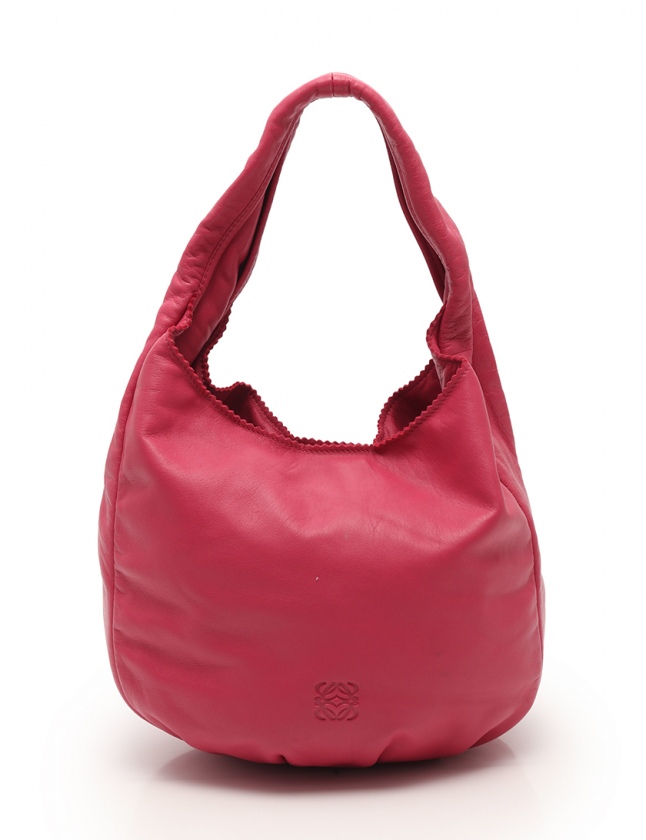 LOEVE ロエベ ショルダーバッグ ホーボー アナグラム ナッパ