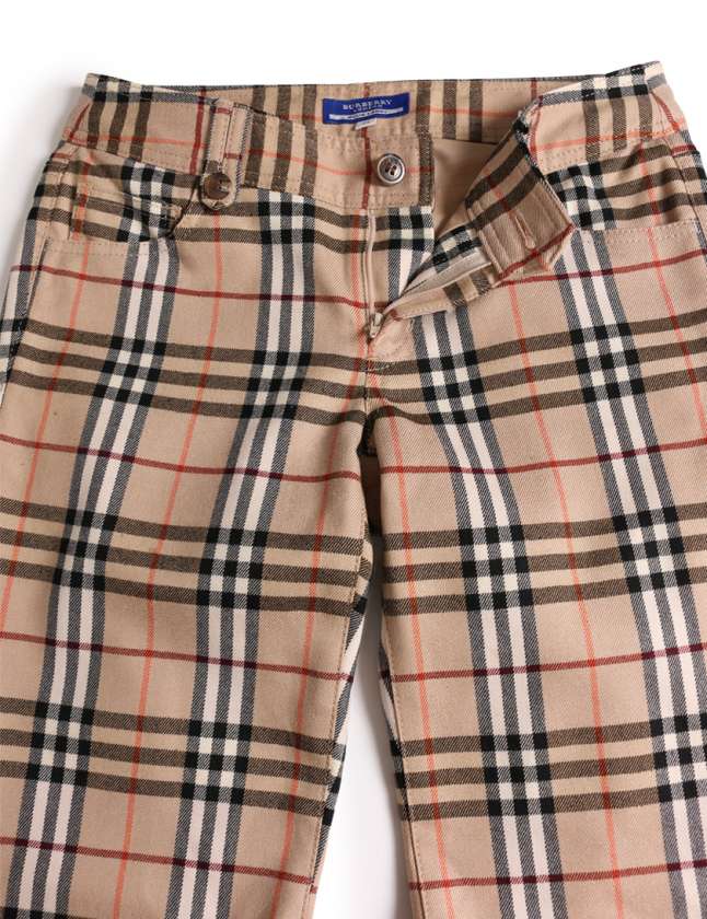 バーバリーブルーレーベル BURBERRY BLUE LABEL パンツ ピンクベージュ  