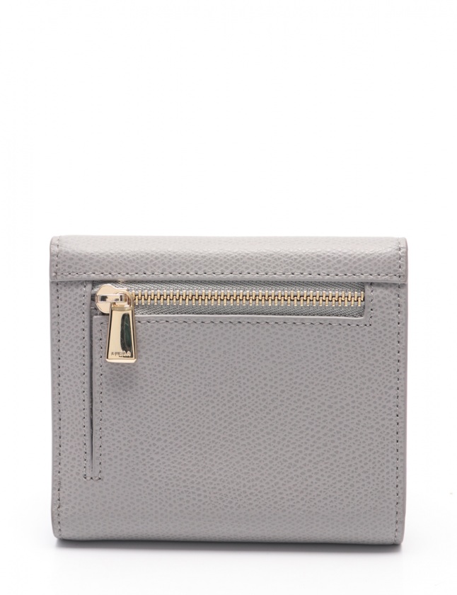 FURLA 二つ折り財布 グレー フルラ FURLA 財布 二つ折り財布 折りたたみ財布 小銭入れ付き WP00325