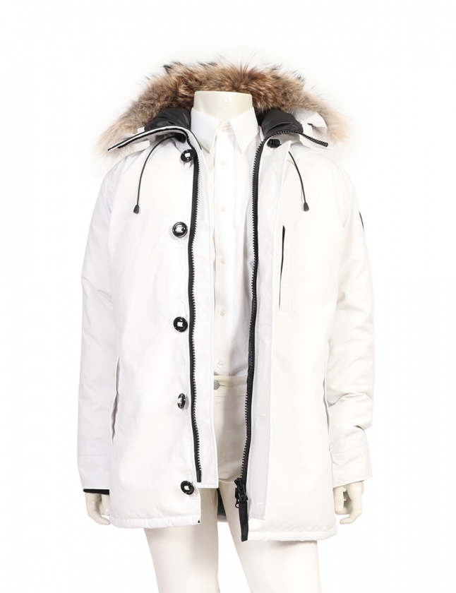 カナダグース CANADA GOOSE ダウンコート シャトーパーカ 白 L