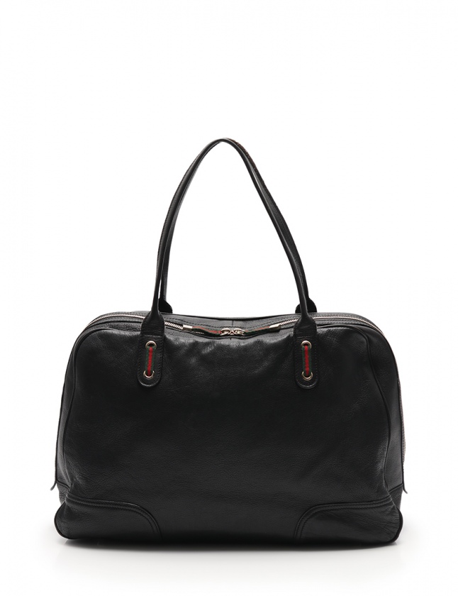 グッチ GUCCI ショルダーバッグ プリンシー 黒 162881 レザー
