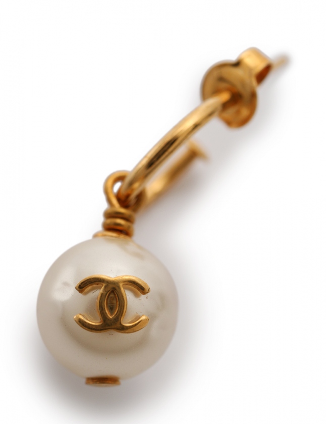 シャネル CHANEL ピアス ココマーク ゴールド アクセサリー フェイク