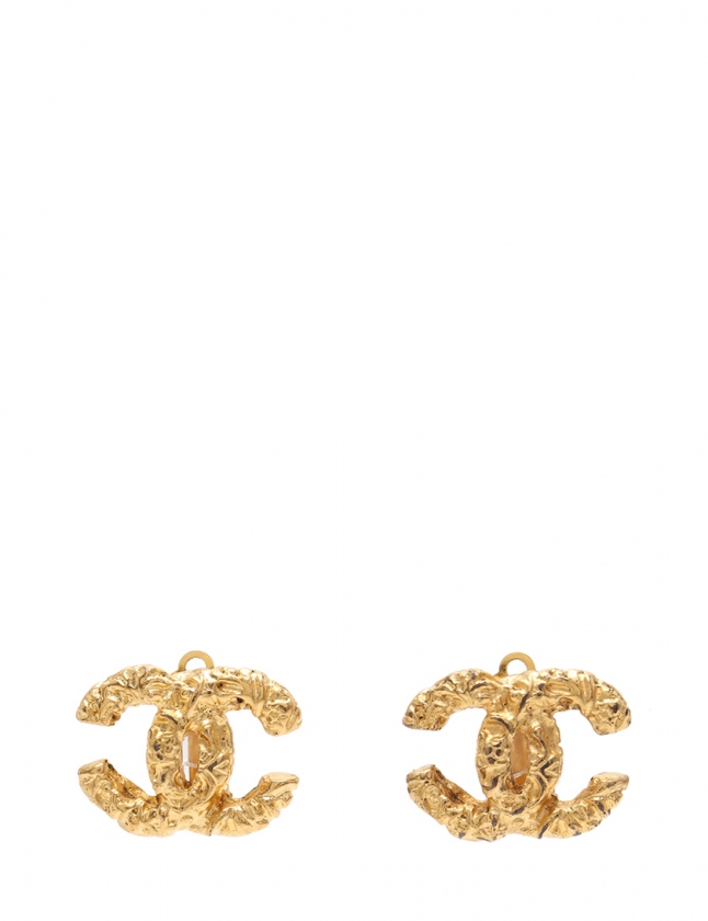 シャネル CHANEL イヤリング ココマーク ゴールド アクセサリー 93A 