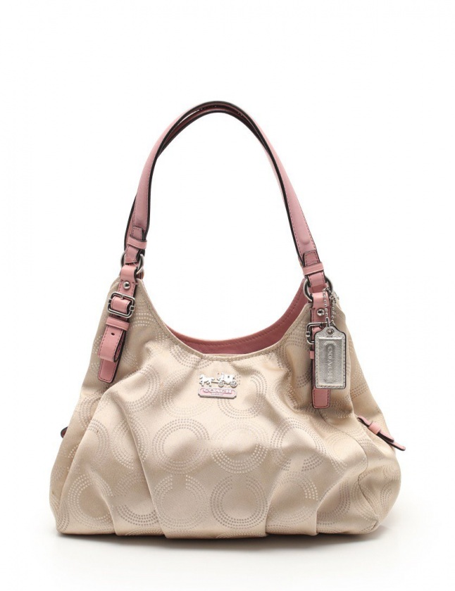 コーチ COACH ショルダーバッグ マディソンドッテッドオプアートマギー 