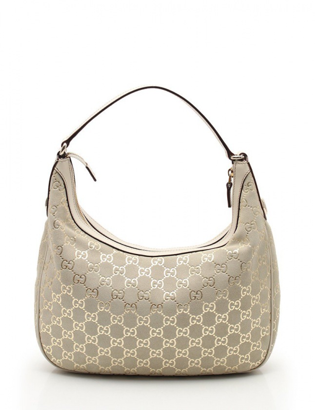 グッチ GUCCI ワンショルダーバッグ グッチシマ ベージュ ゴールド