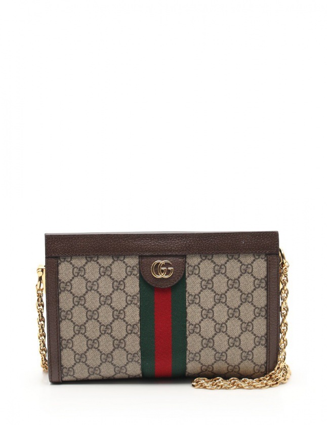 グッチ GUCCI チェーンショルダーバッグ オフィディア GGスプリーム 