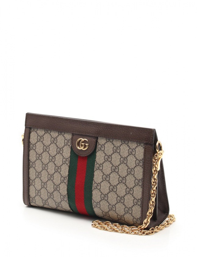 グッチ GUCCI チェーンショルダーバッグ オフィディア GGスプリーム 