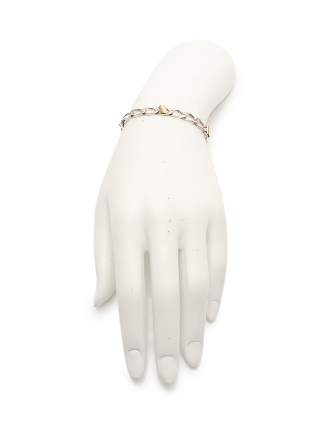 ティファニー TIFFANY & CO. ブレスレット コンビチェーン シルバー