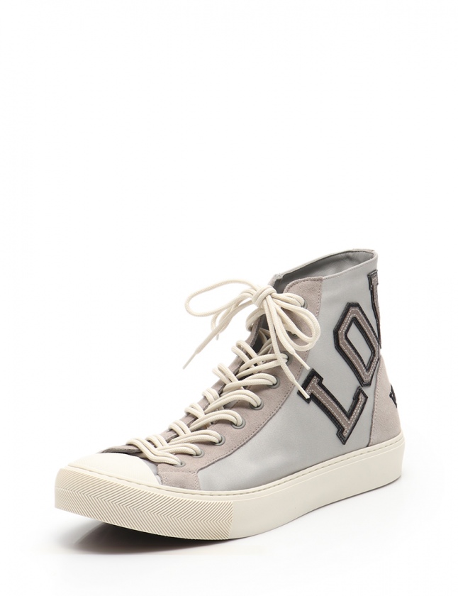 ルイヴィトン LOUIS VUITTON レースアップ ハイカットスニーカー 