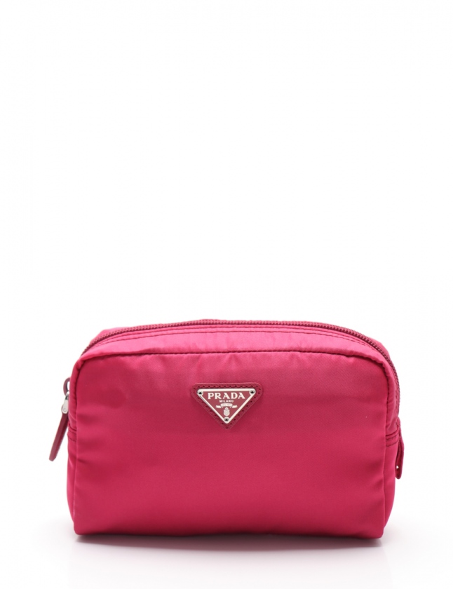 プラダ PRADA コスメポーチ ピンク 小物 ナイロン 1NA021 レディース 
