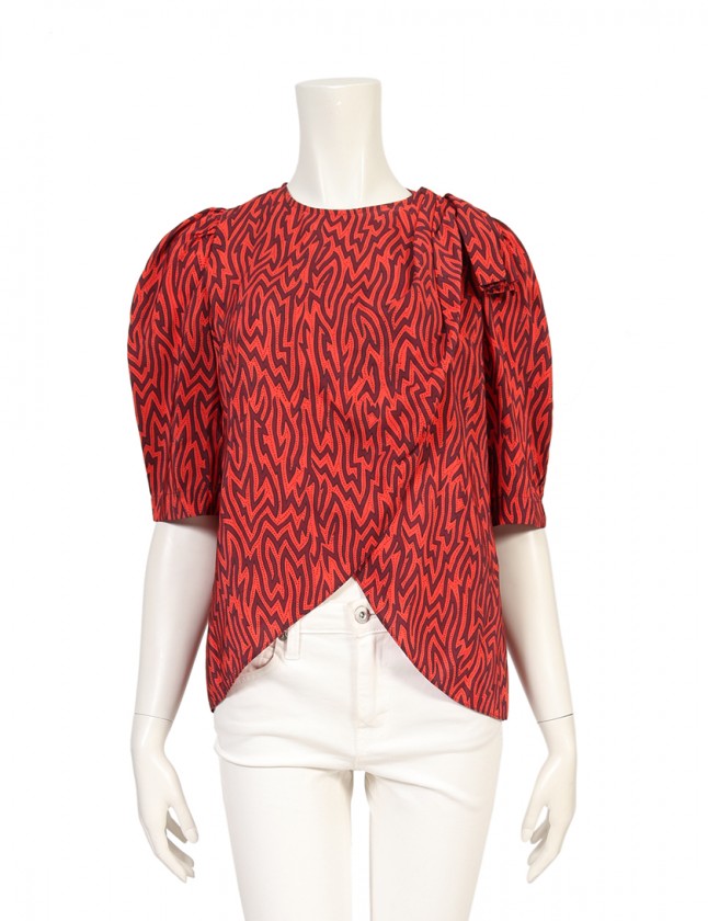 karen walker シルクシャツ 新品！カレンウォーカーKaren Walkerドット