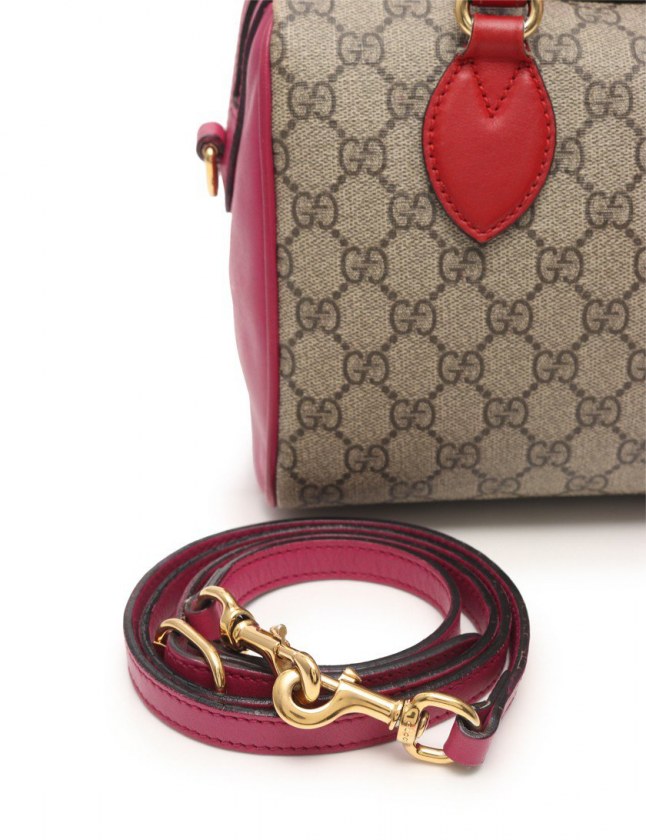 グッチ GUCCI ハンドバッグ ショルダーバッグ GGスプリーム ベージュ