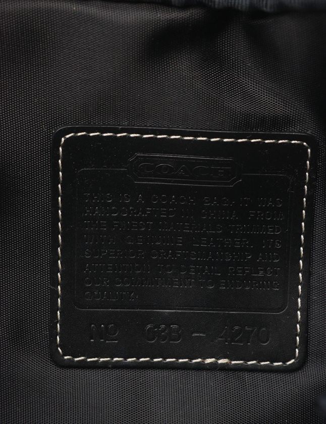 コーチ COACH ショルダーバッグ シグネチャー 黒 4270 キャンバス