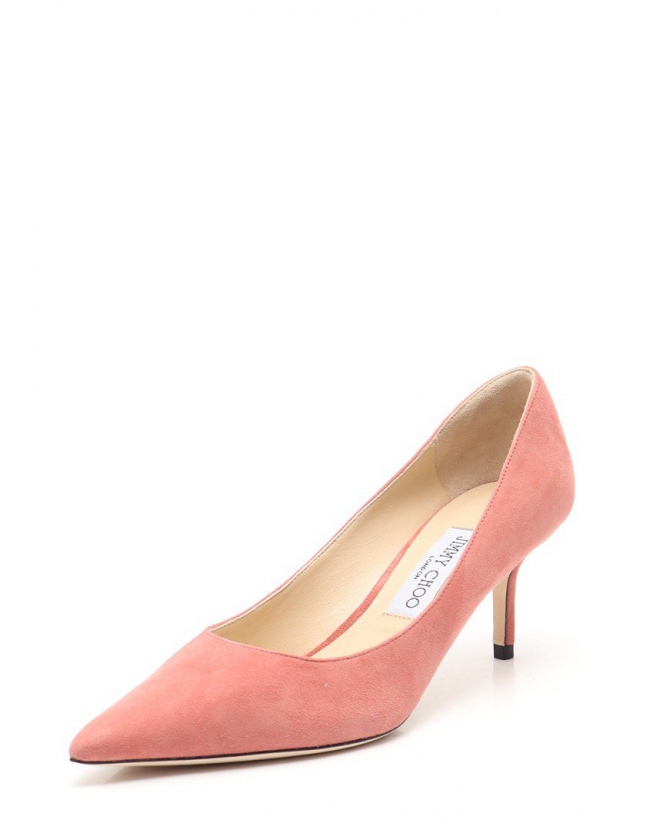 ジミーチュウ JIMMY CHOO ポインテッドトゥパンプス ヒール ピンク 38 