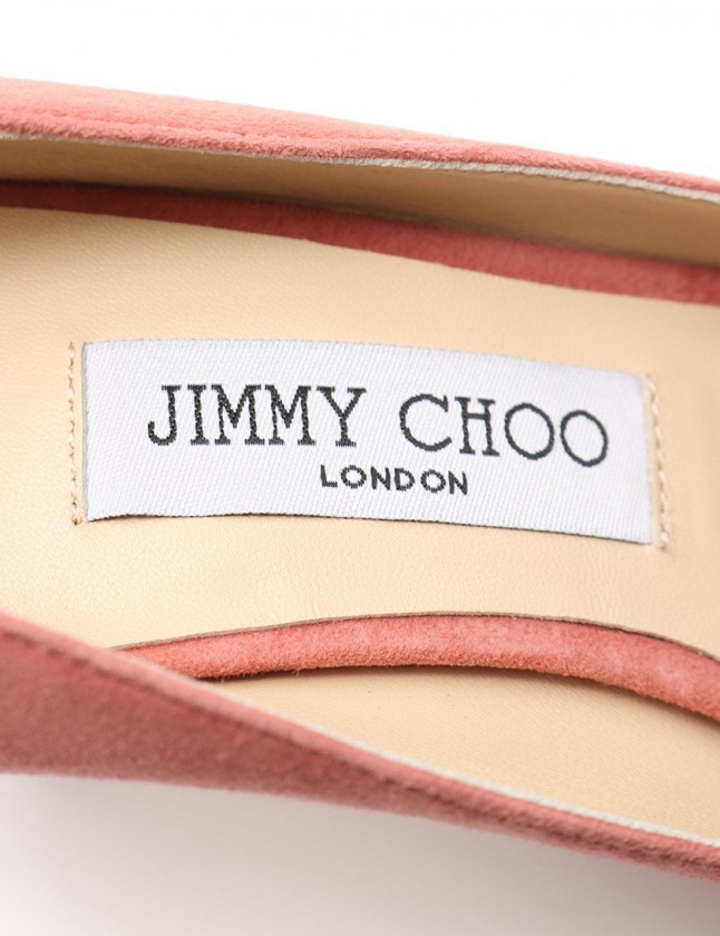 ジミーチュウ JIMMY CHOO ポインテッドトゥパンプス ヒール ピンク 38 