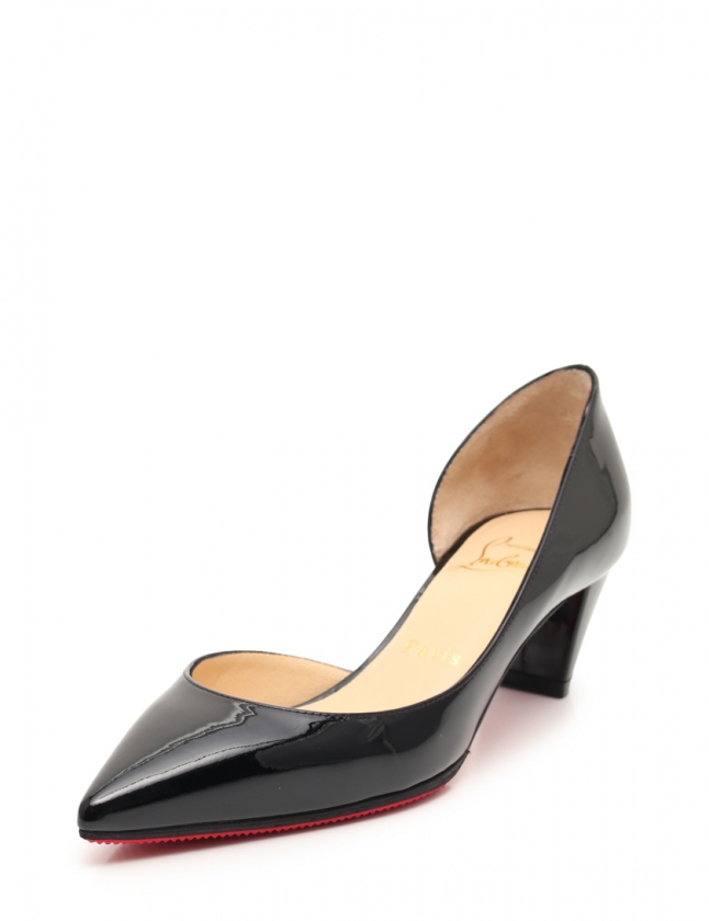 クリスチャンルブタン Christian louboutin パンプス ヒール 黒 35.5 