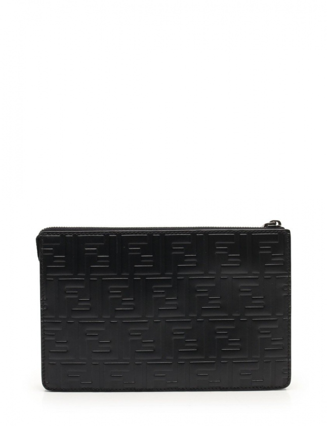 フェンディ Fendi クラッチバッグ 黒 7va350 レザー エンボス加工 メンズ 114 0410 ベクトルパーク フェンディ Fendi クラッチバッグ 黒 7va350 レザー エンボス加工 メンズ 114 0410 ベクトルパーク