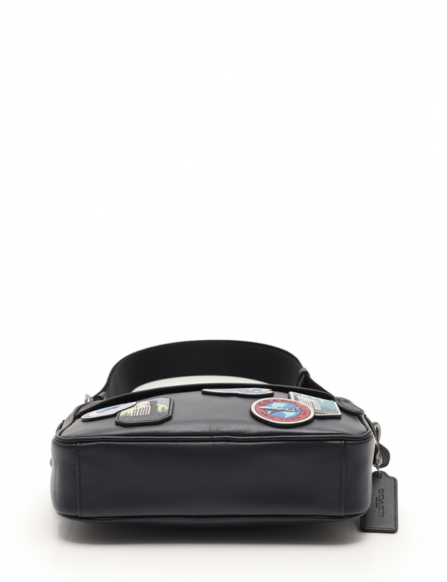 【最安値】美品1点限り(COACH)ショルダーバッグ F72945 コーチ COACH ショルダーバッグ 黒 マルチカラー F72945 レザー