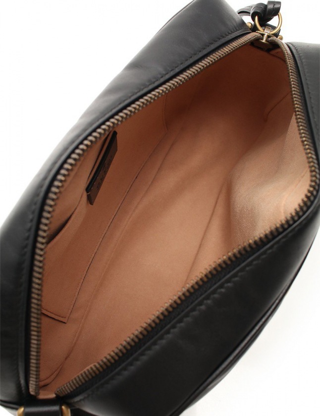 グッチ GUCCI チェーンショルダーバッグ GGマーモント 黒 447632