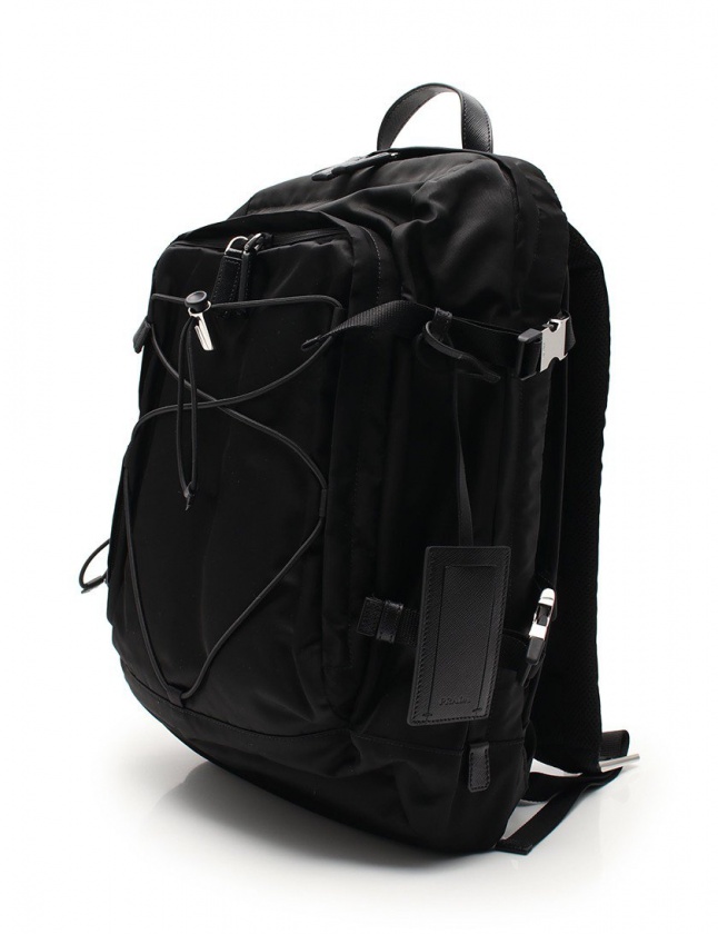 プラダ PRADA バックパック リュック 黒 2VZ055 ナイロン TESSUTO 