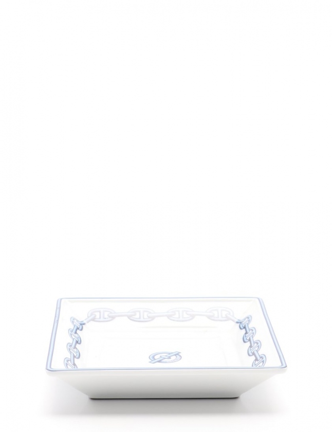 HERMES／エルメス】シェーヌダンクル アシュトレイ 灰皿 小皿 陶器