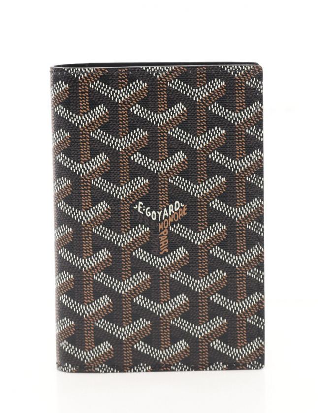 Goyard ゴヤール パスポートケース ブラック GOYARD ゴヤール*雑誌掲載*カード パスポート ケース (GOYARD