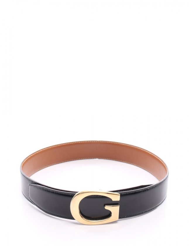 グッチ Gucci ベルト 黒 茶 小物 レザー リバーシブル レディース 114 ベクトルパーク