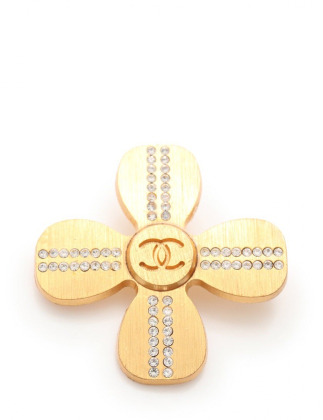 シャネル CHANEL ブローチ ココマーク ゴールド アクセサリー ライン 