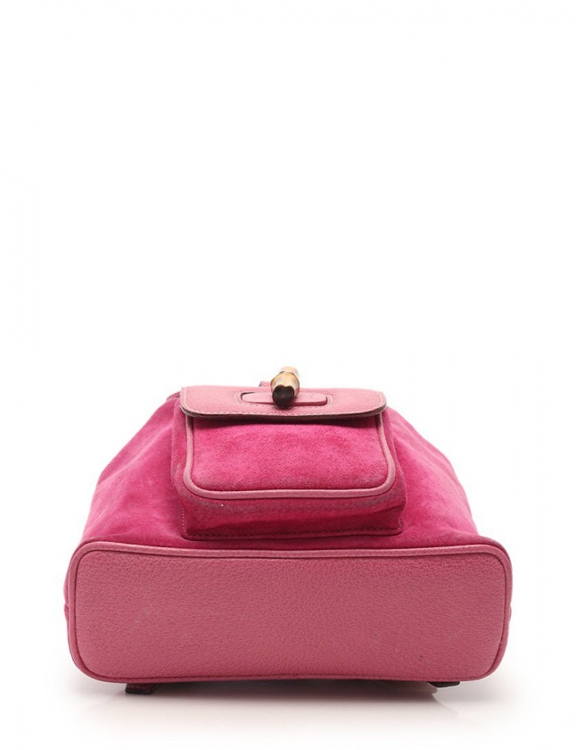 グッチ GUCCI バックパック リュック バンブー ミニ ピンク 003