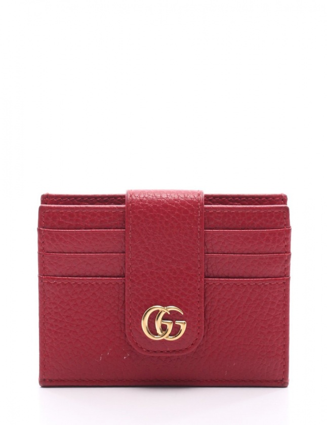 GUCCI レザー コインケース 赤 楽天市場】グッチ GUCCI コインケース マイクログッチ レザー
