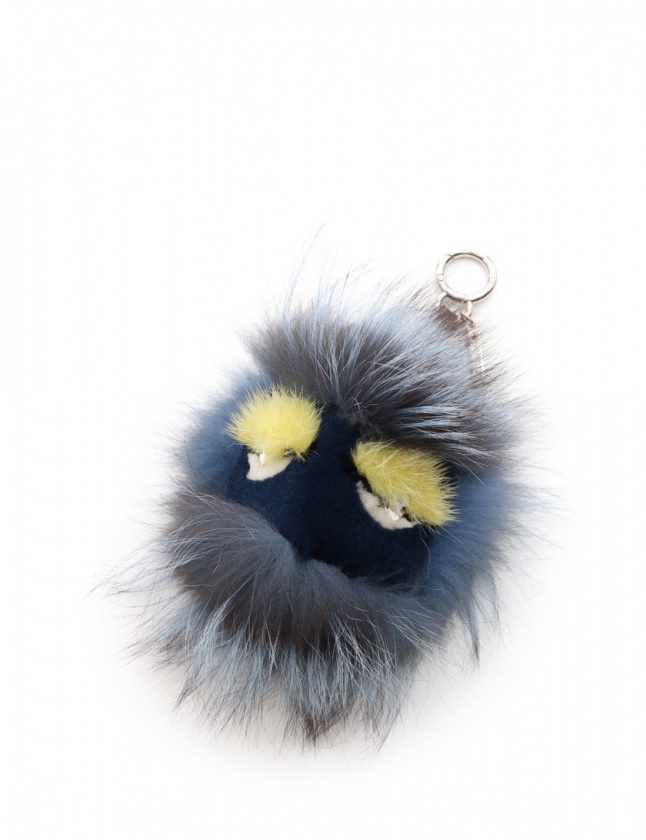 FENDI】箱付き モンスター バッグバグス やむなく チャーム ファー 