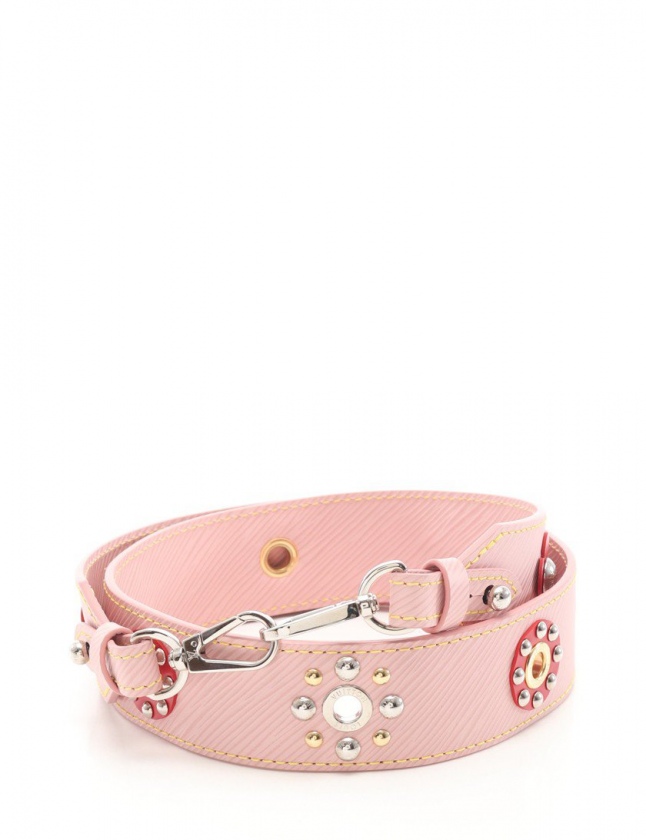 ルイヴィトン LOUIS VUITTON ショルダーストラップ エピ ローズ