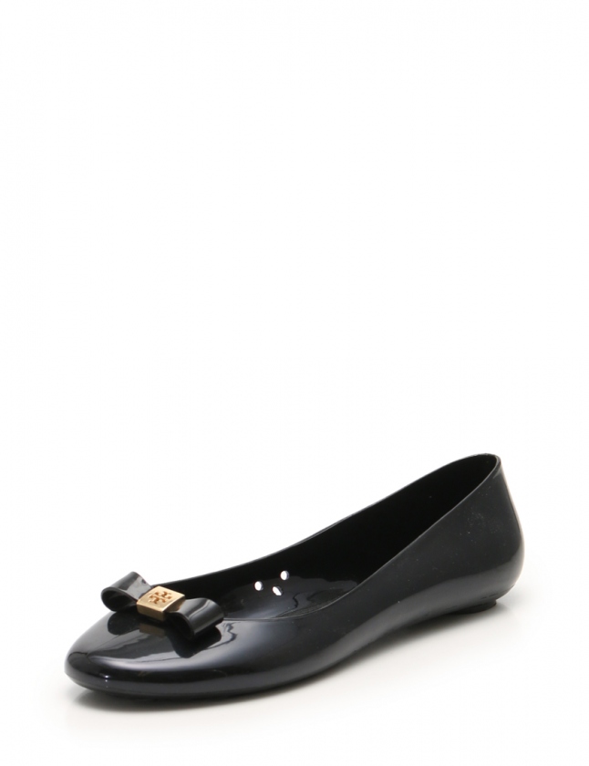 トリーバーチ TORY BURCH フラットシューズ 黒 7 M シューズ 24cm 