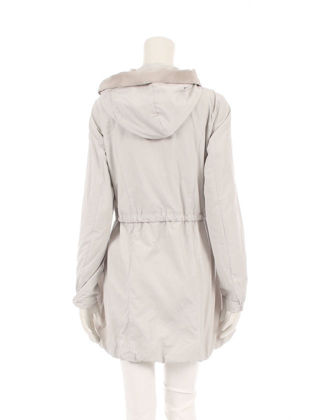 モンクレール MONCLER フーテッドスプリングコート トパーズ ベージュ 